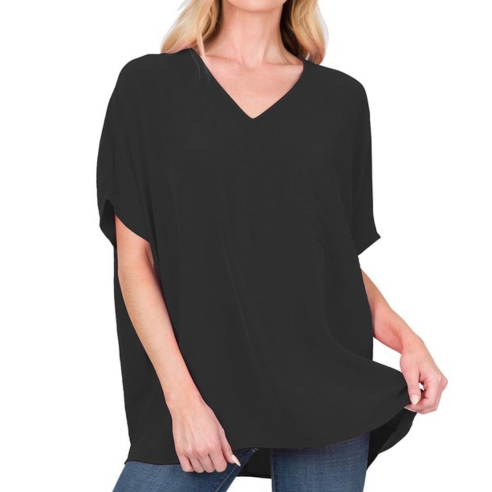 Dolman VNeck Oversized Top